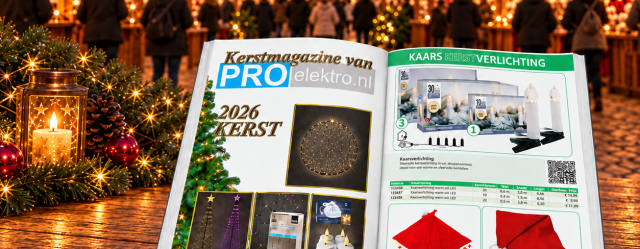 Folder kerstverlichting